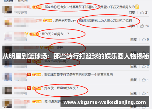 从明星到篮球场：那些转行打篮球的娱乐圈人物揭秘